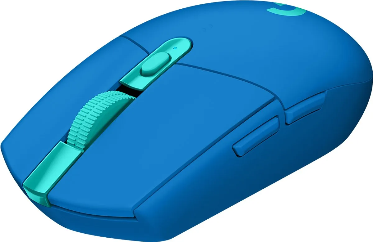 Logitech G G305 Draadloze Gamingmuis - 12000 DPI - Blauw - afbeelding 6 van 6
