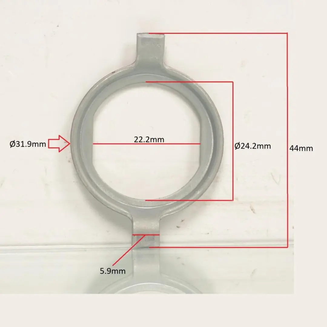 Yamaha 125 DT Rondsleeve Telleraandrijving - 183-25149-00