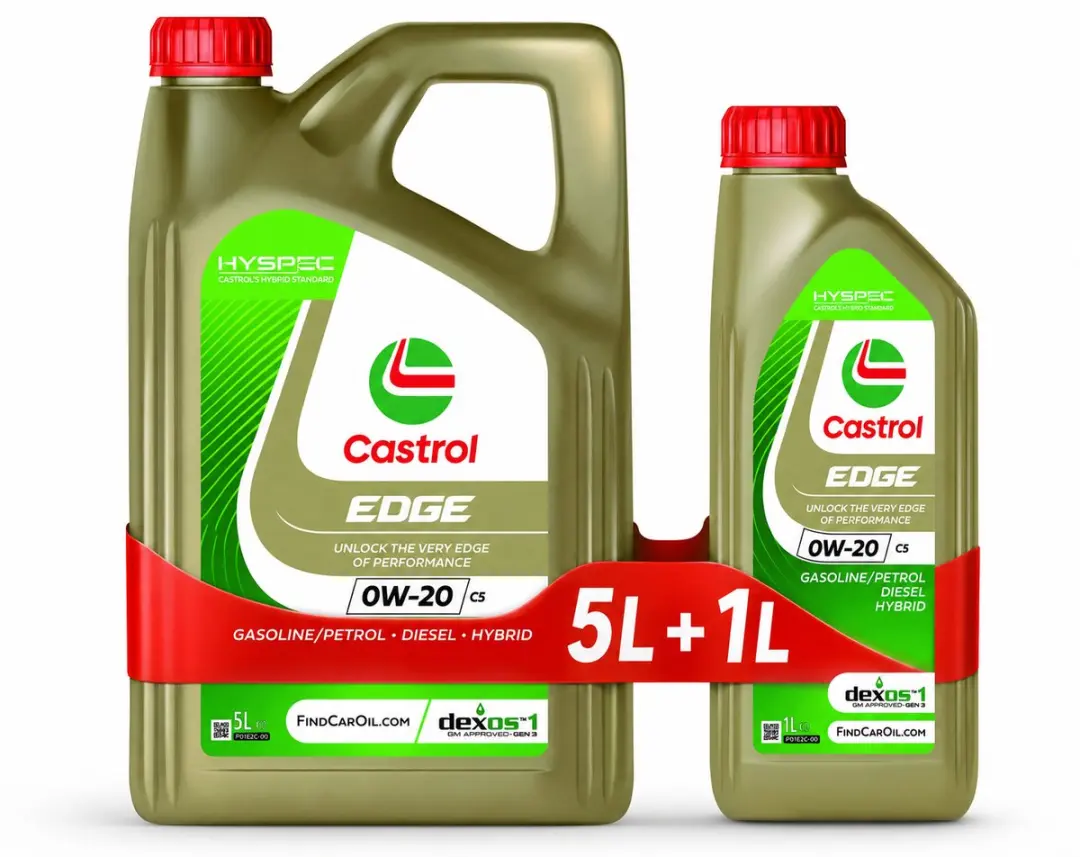 Castrol Edge C5 0W-20 Motorolie 6L