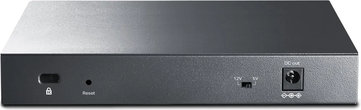 TP-Link TL-RP108GE 8-Poort Netwerk Switch - PoE - Zwart
