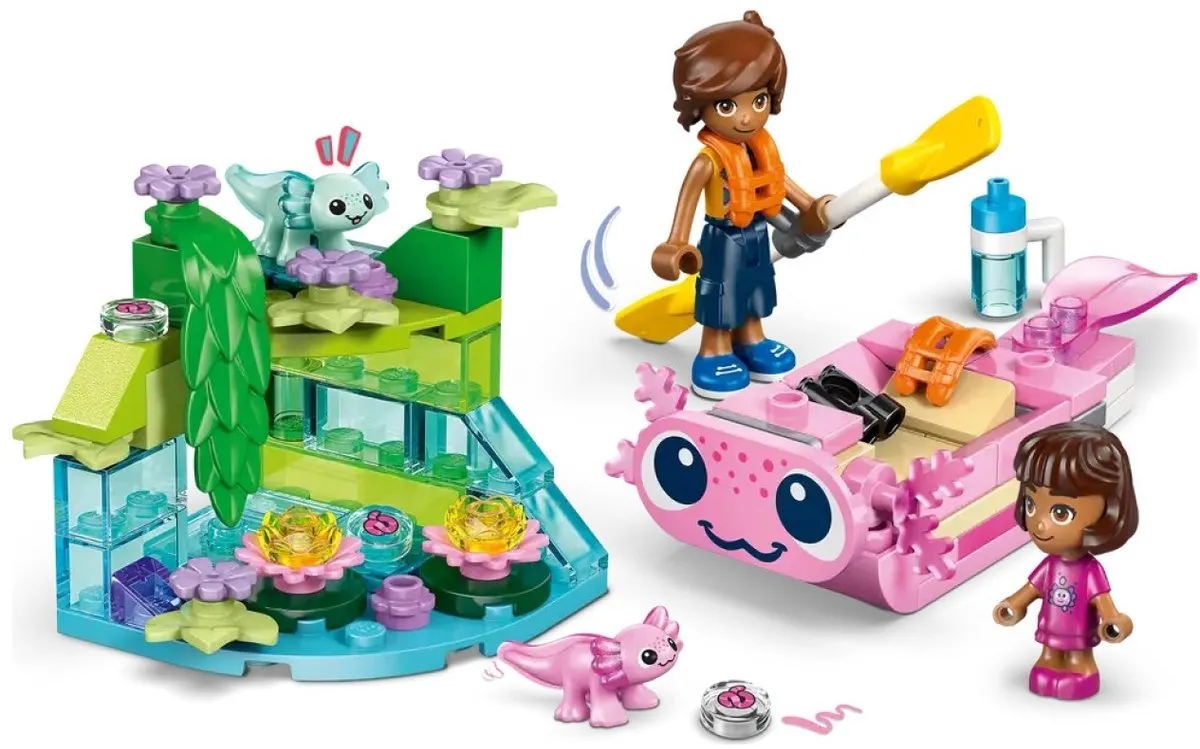 LEGO Friends Axolotl Avontuur Boot 42681 - 95 Stukken