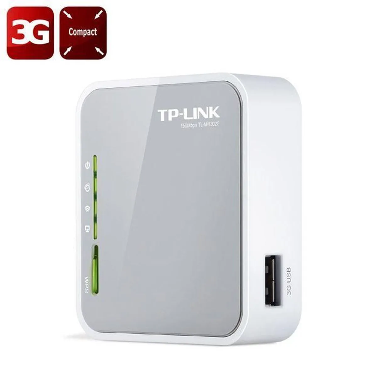 TP-Link TL-MR3020 3G Router - Wit/Grijs
