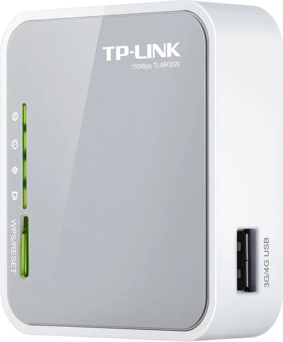 TP-Link TL-MR3020 3G Router - Wit/Grijs