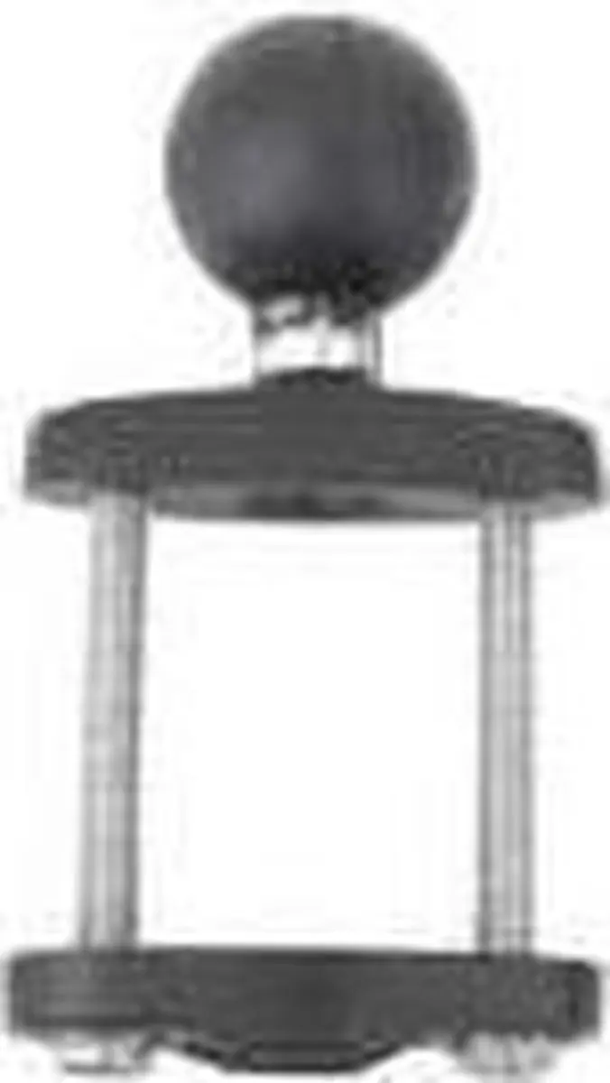 Zebra MT3507 Clamp Base - Zwart/Zilver