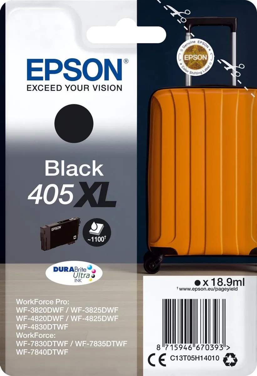 Epson C13T05H14010 Inktcartridge - Kleurloos