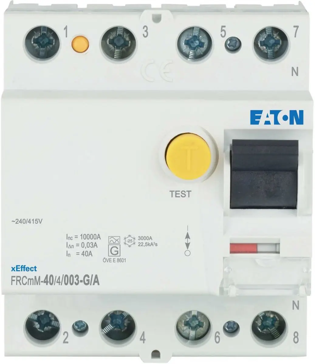 Eaton Aardlekschakelaar 40A 4P 30mA Type G/A