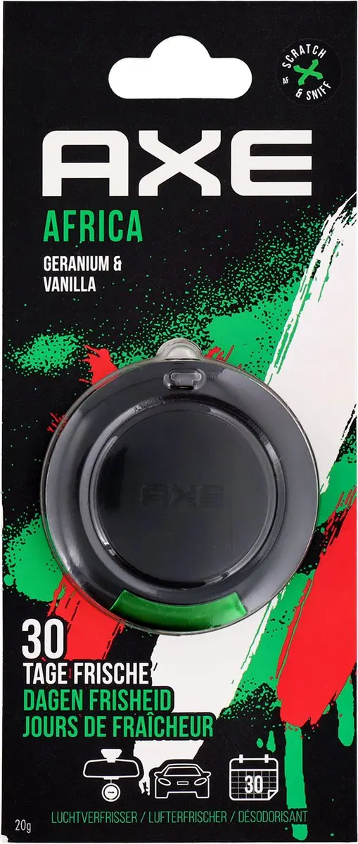 Axe Autogeurtjes 3 Stuks - 100ml Multicolor