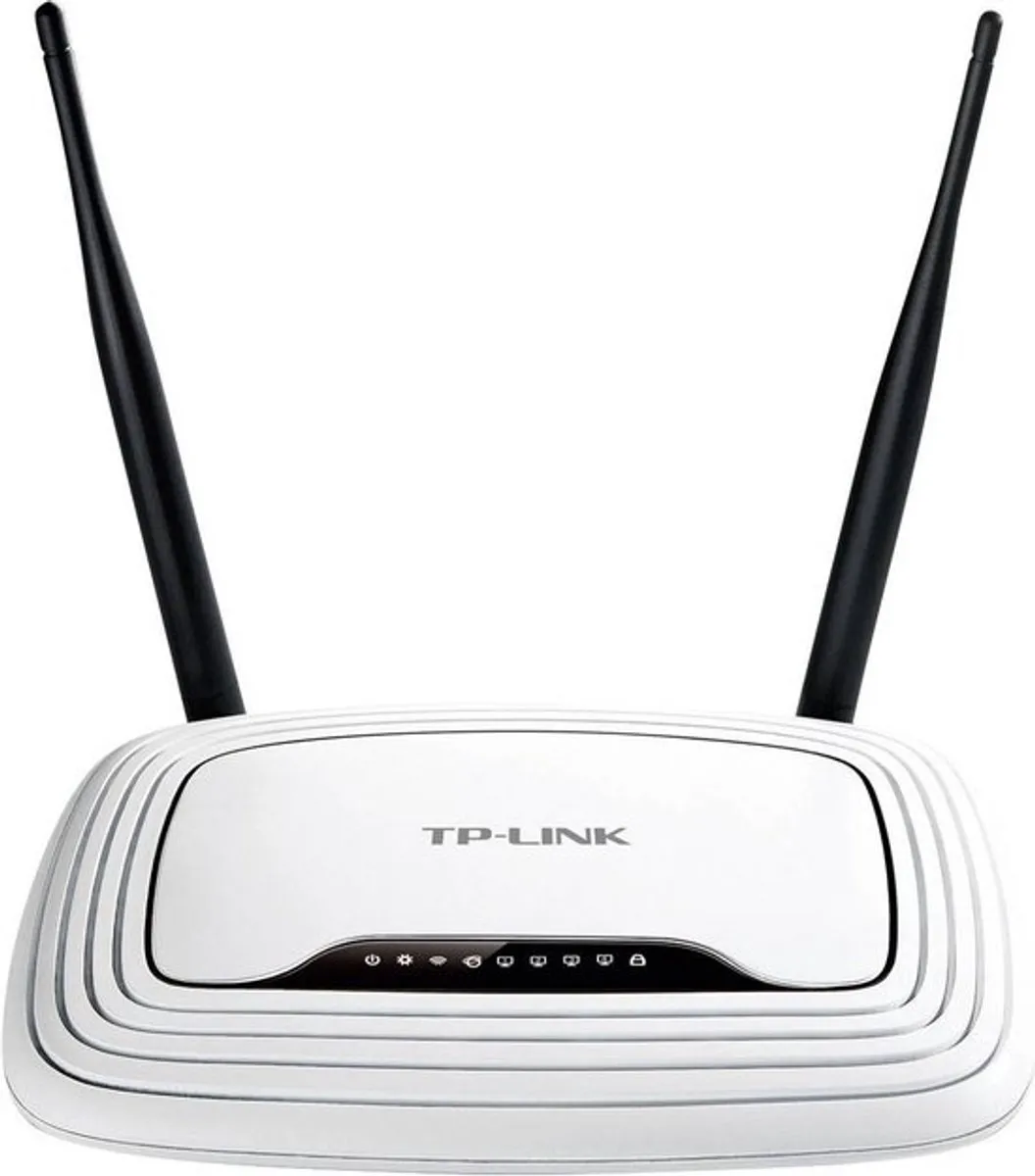 TP-Link TL-WR841N Router 300 Mbps WiFi 4 - Zwart/Wit