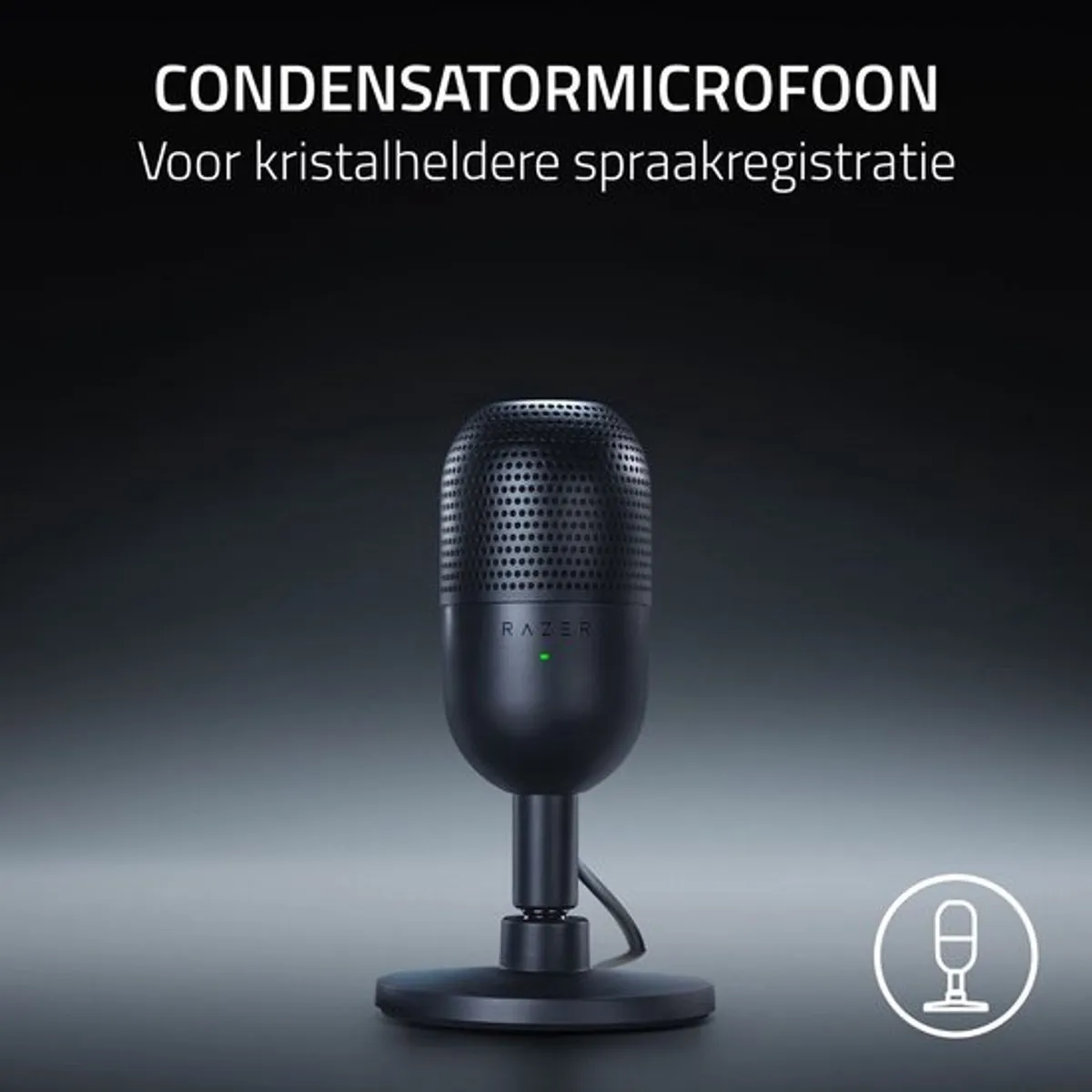 Razer Seiren V3 Mini RZ19-05050300-R3M1 USB Microfoon - Wit