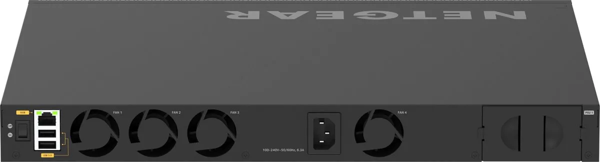 Netgear M4350-24F4V Managed Switch L3 - 680 Gbps - Zwart