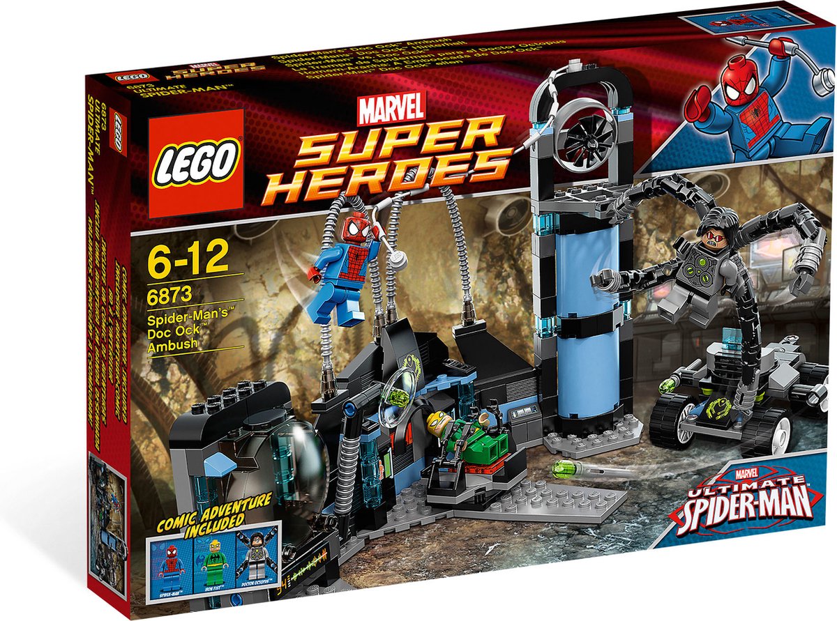 LEGO Marvel Super Heroes :  Doc Octopus Ambush  (6873) /Toys