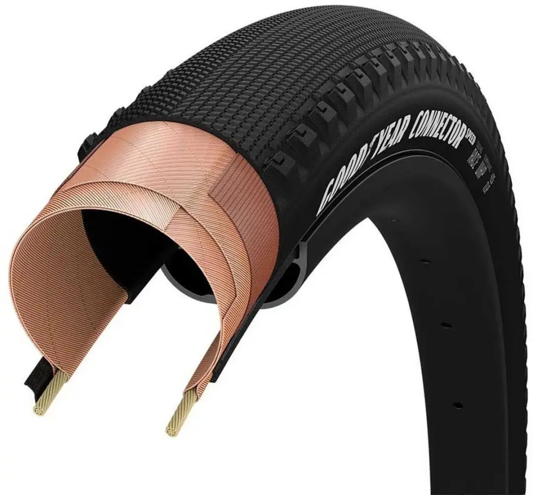 Goodyear Connector Speed Race TLR 700x50C - Zwart