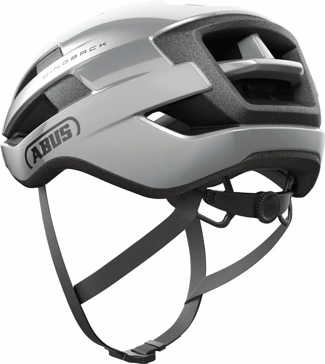 ABUS Wingback Gleam Silver Fietshelm