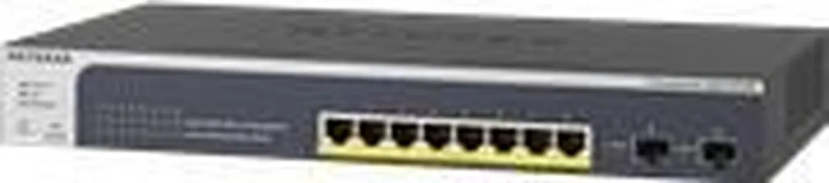 Netgear GS510TPP Smart Managed Switch 8x PoE 1Gbps - 190W