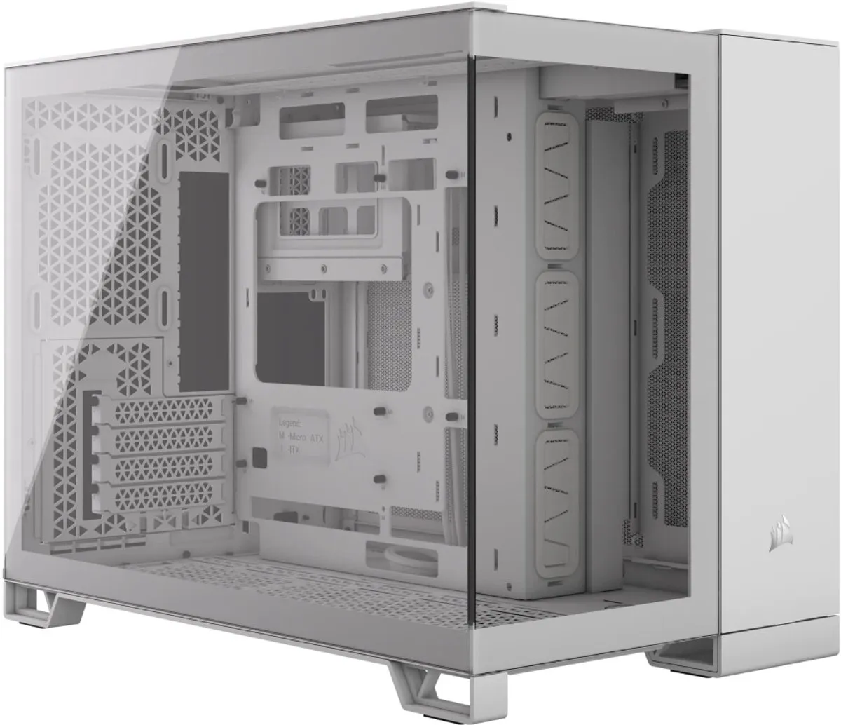 Corsair 2500X PC-Behuizing - Wit - Mini-ITX/Micro-ATX