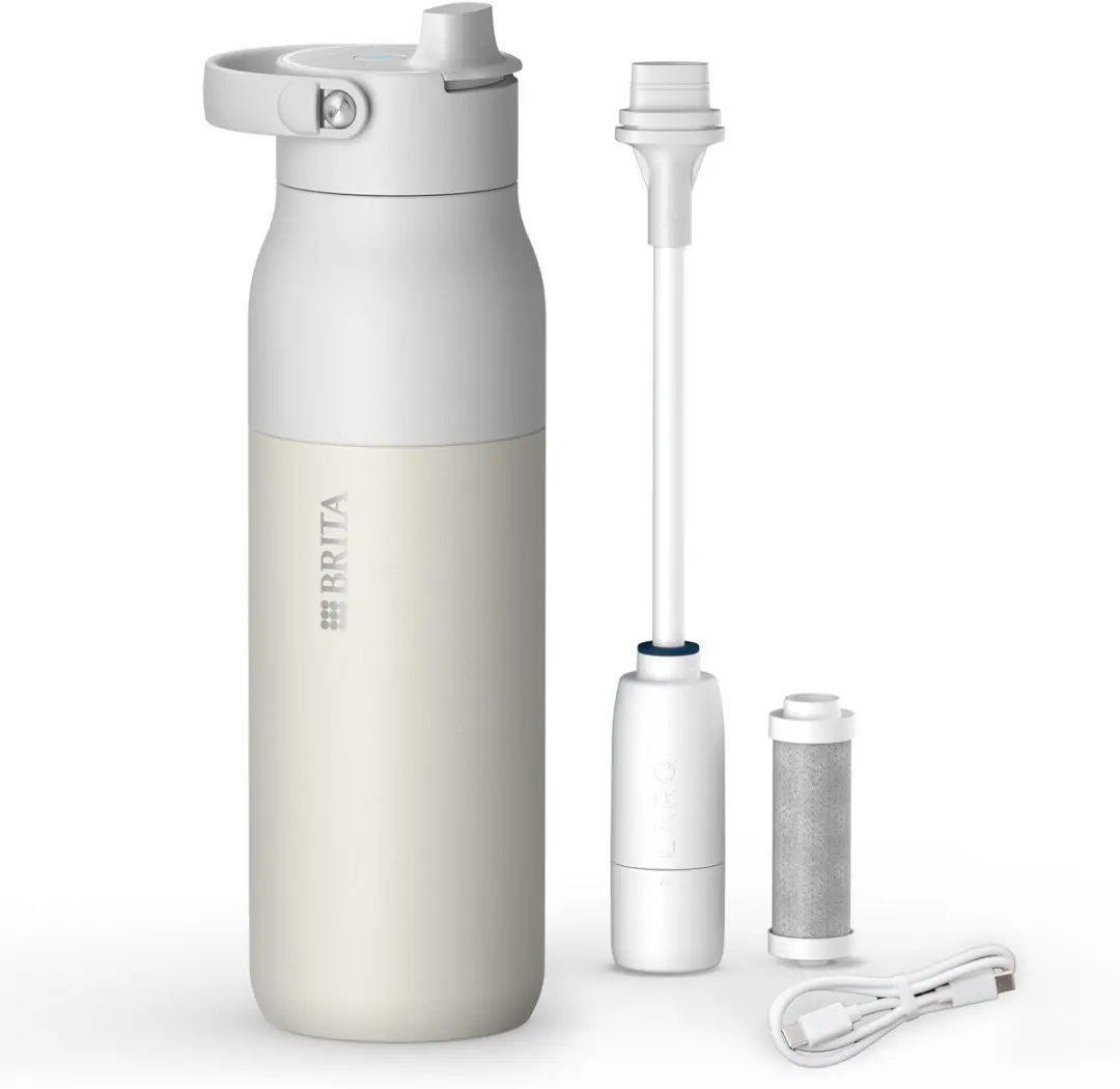 BRITA LARQ iQ Digitale Waterfles 1000ml - Wit