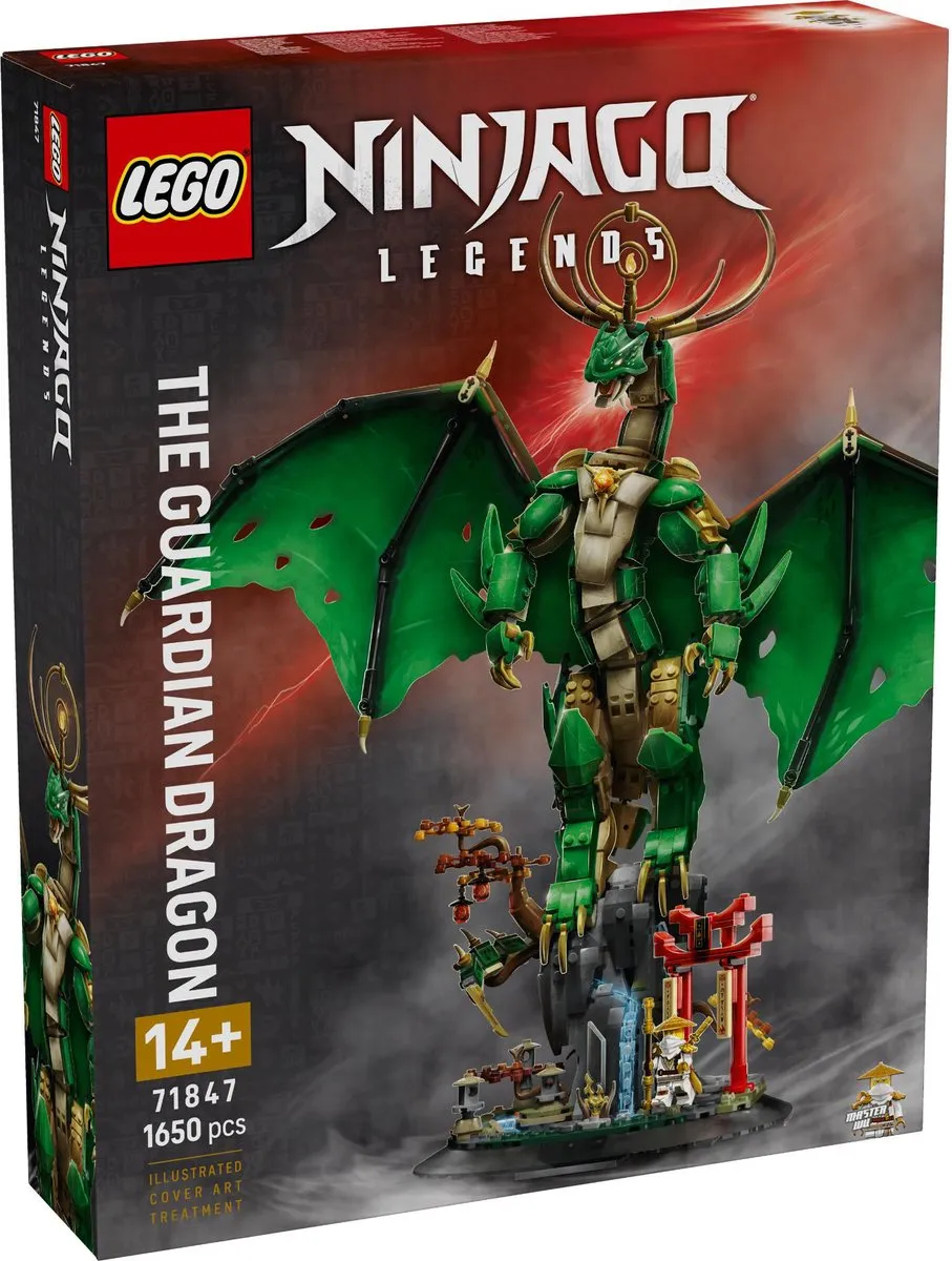 LEGO Ninjago De Drakenbewaker 71847 - 1650 Stukken - Multicolor