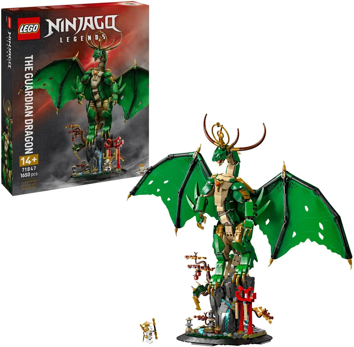 LEGO Ninjago De Drakenbewaker 71847 - 1650 Stukken - Multicolor
