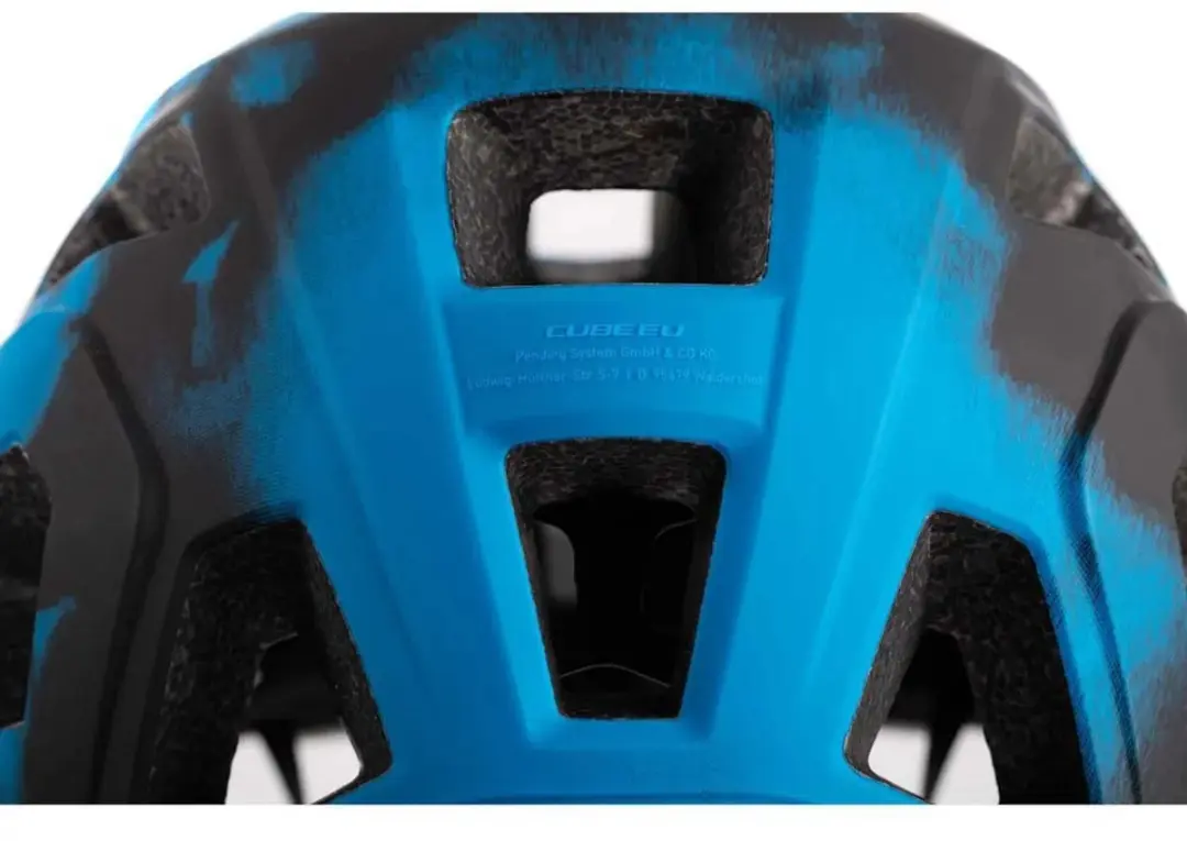 Cube Badger Fietshelm - 21 Ventilatiegaten - M - Blauw