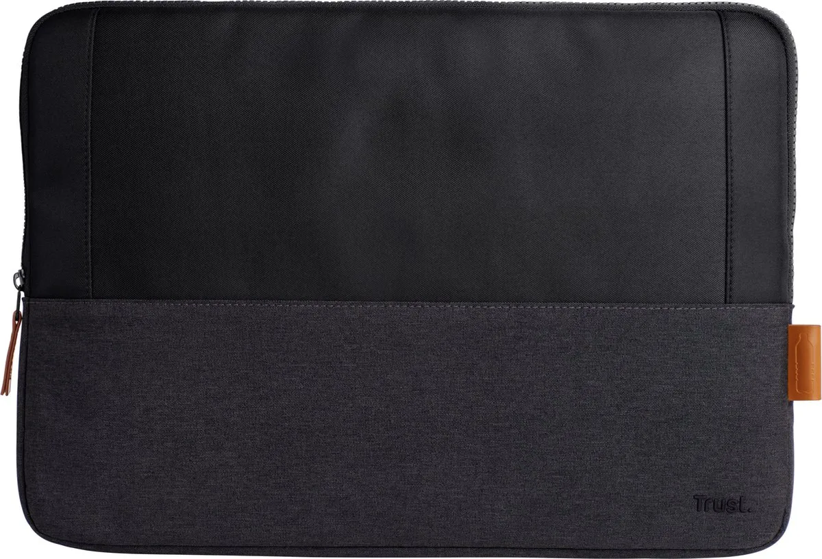 Trust Lisboa Laptophoes 16 inch - Gerecycled - Zwart