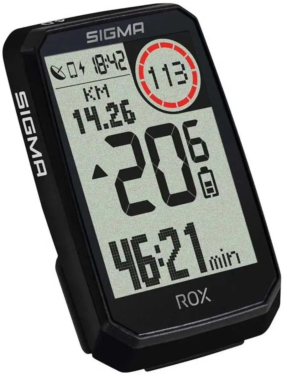 Sigma Rox 4.0 Endurance Fietscomputer - Transparant