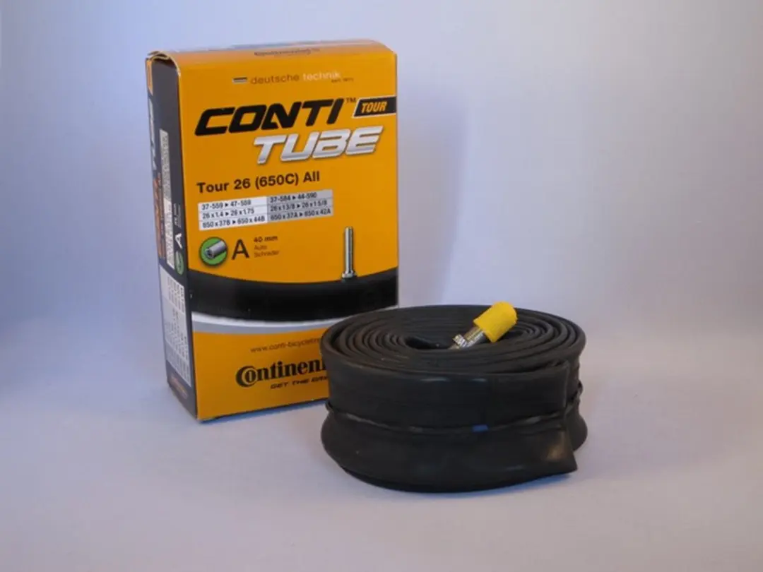 Continental MTB Standard 40mm Binnenband 26" - 50 Stuks - Zwart