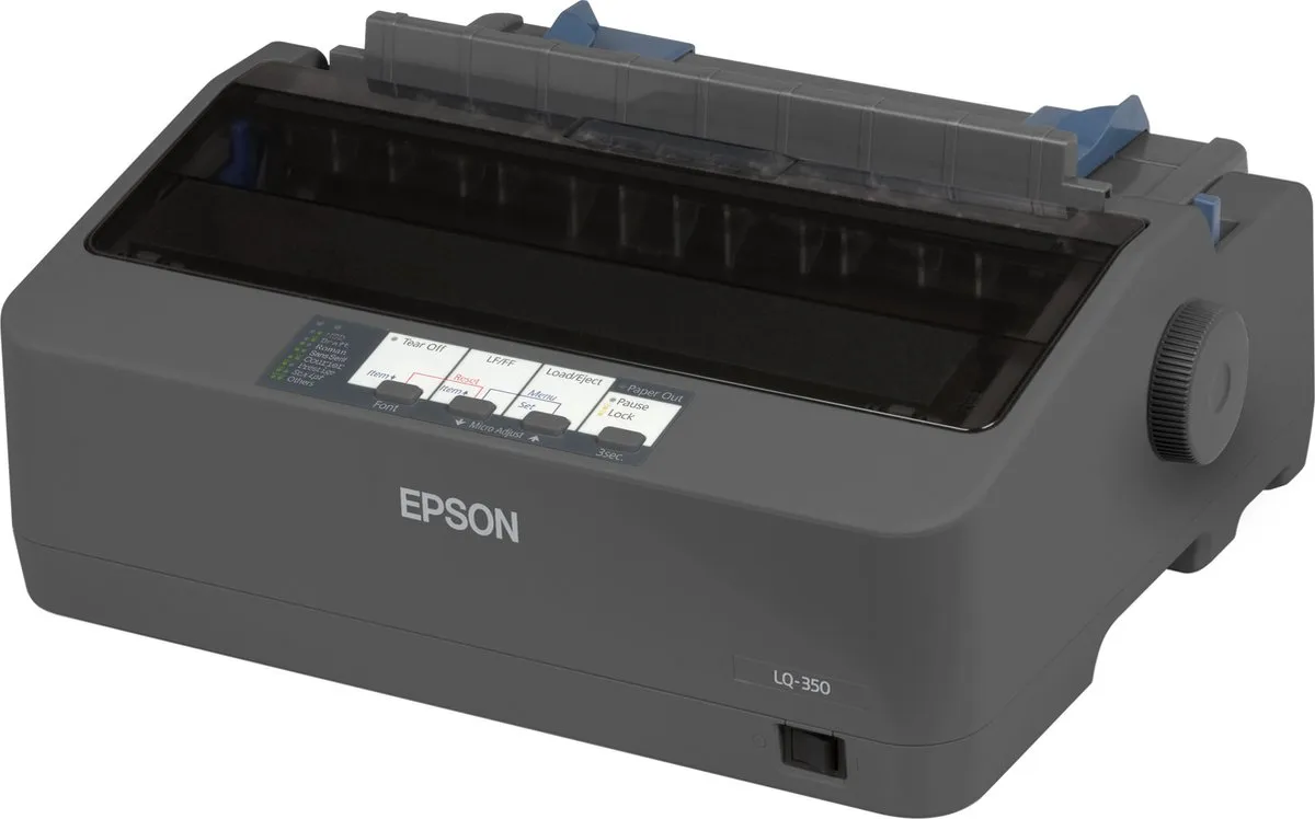 Epson LQ-350 Dot Matrix Printer - Zwart