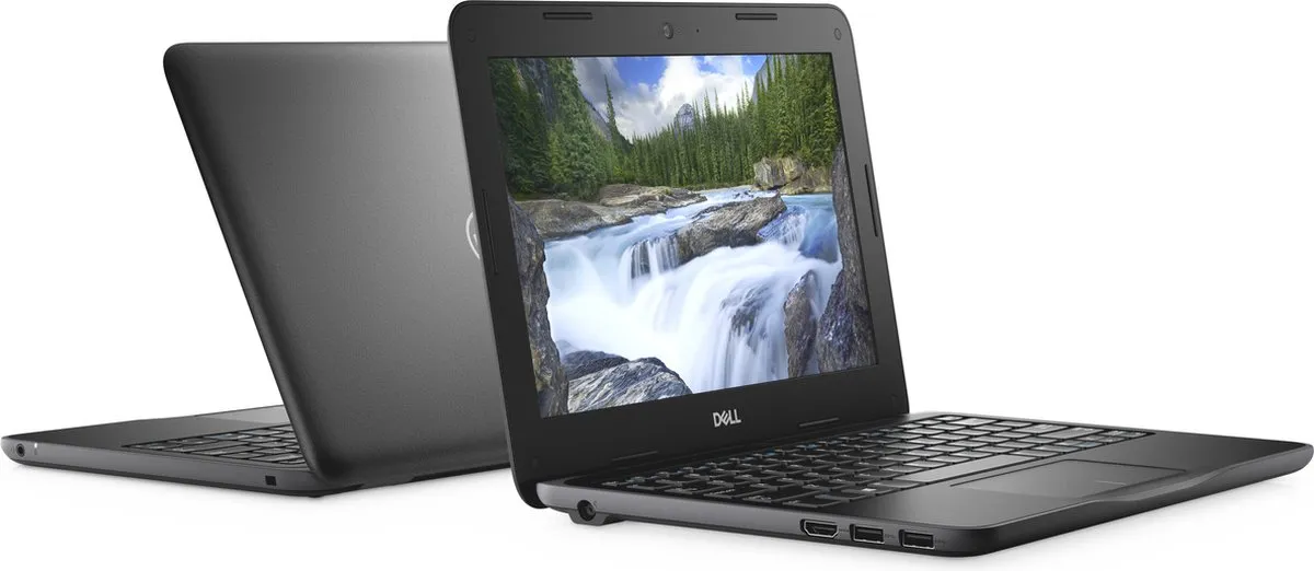 Dell Latitude 3190 Laptop - 11.6" HD - 4GB RAM - 64GB eMMC - Zwart