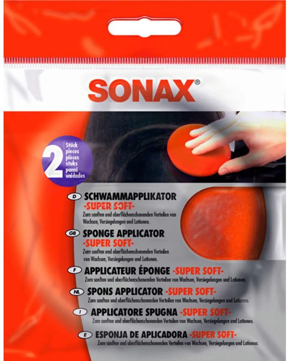 Sonax Super Soft Foam Applicator Pads