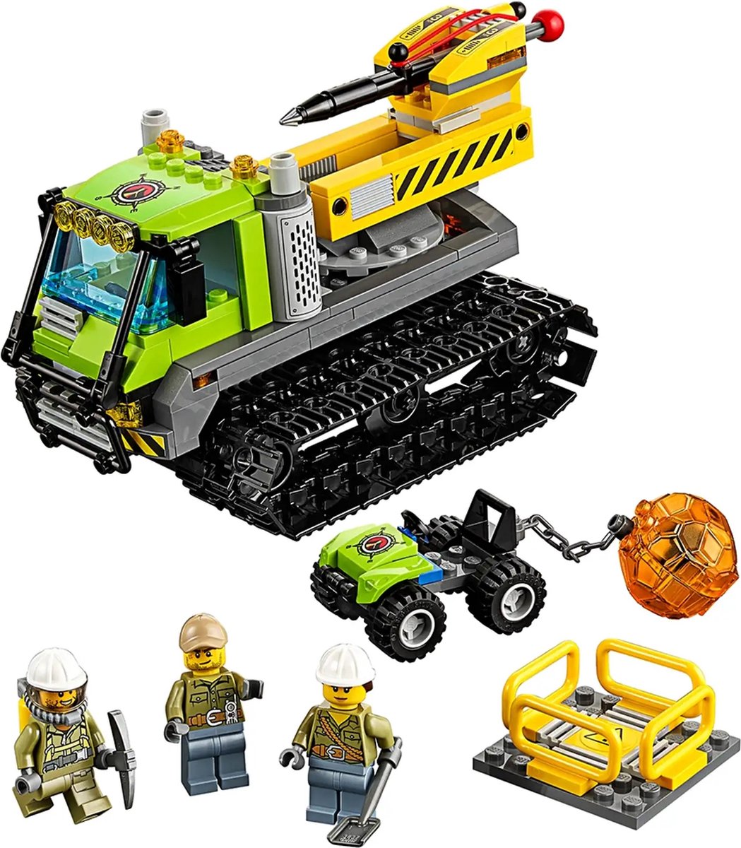 LEGO City Vulkaan 3-in-1 pack!