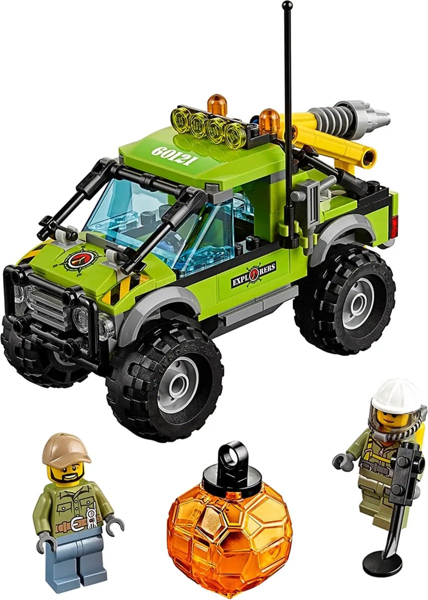 LEGO City Vulkaan 3-in-1 pack!