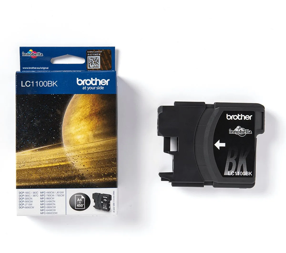 Brother LC-1100BK Inktcartridge - Zwart