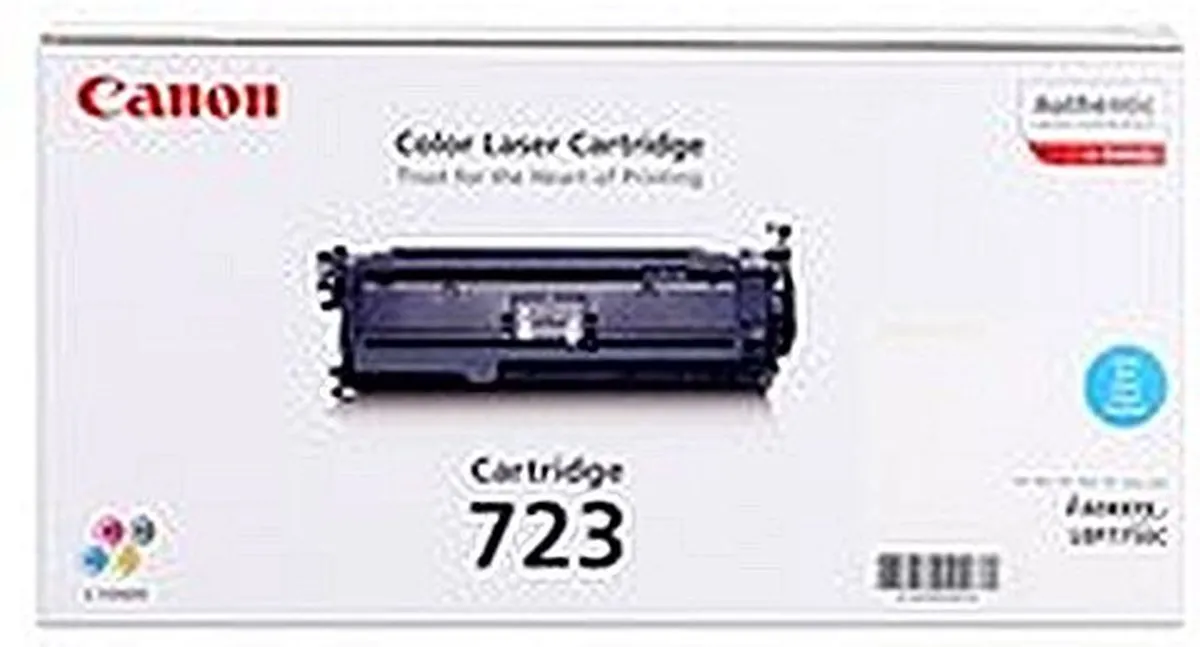 Canon 723C Tonercartridge - Cyaan 8500 pagina's
