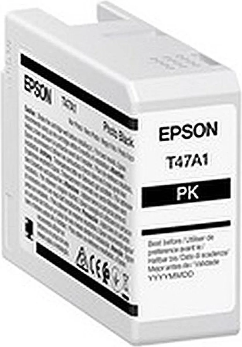 Epson C13T47A100 Inktcartridge Zwart - 50ml
