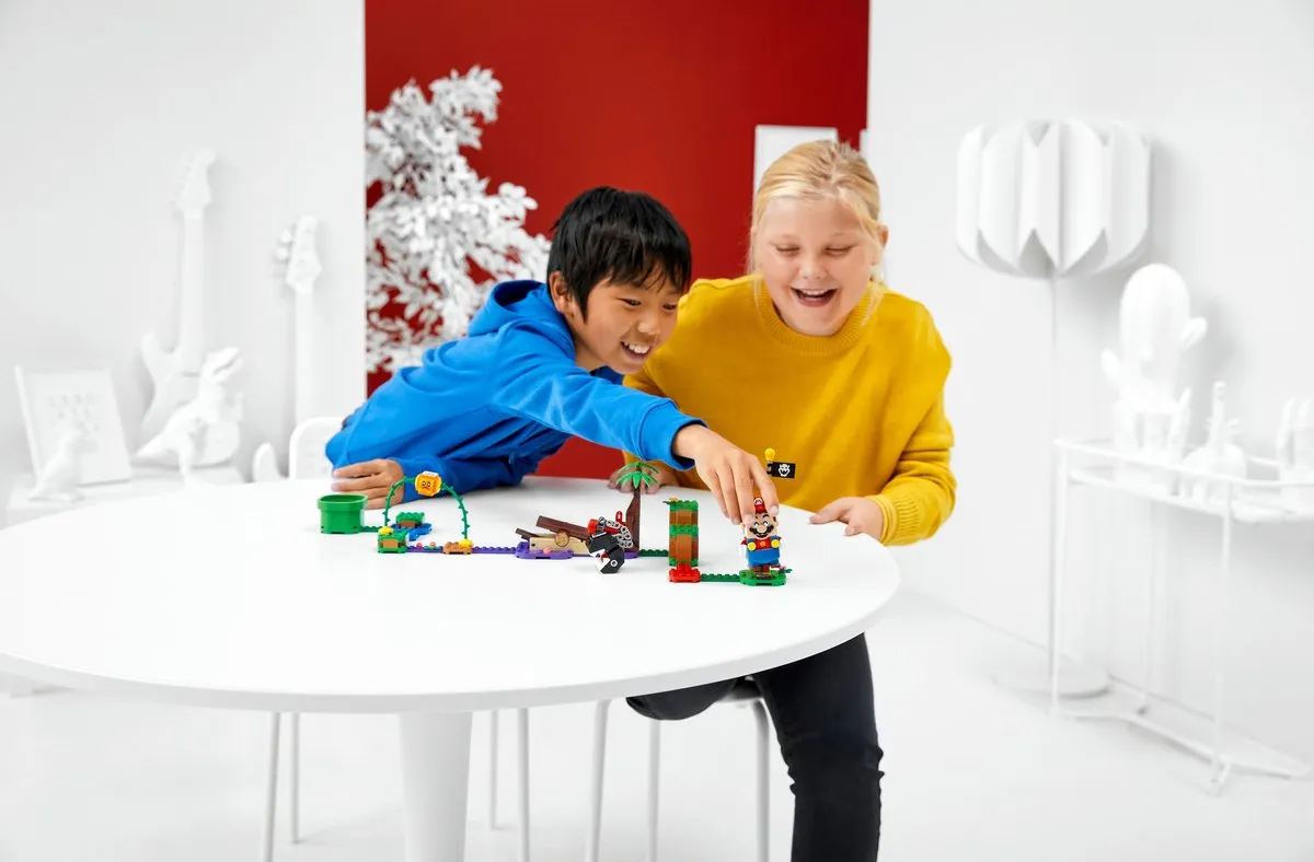 LEGO Super Mario Chain Chomp Junglegevecht 71381 - 160 Stukken - Multikleur