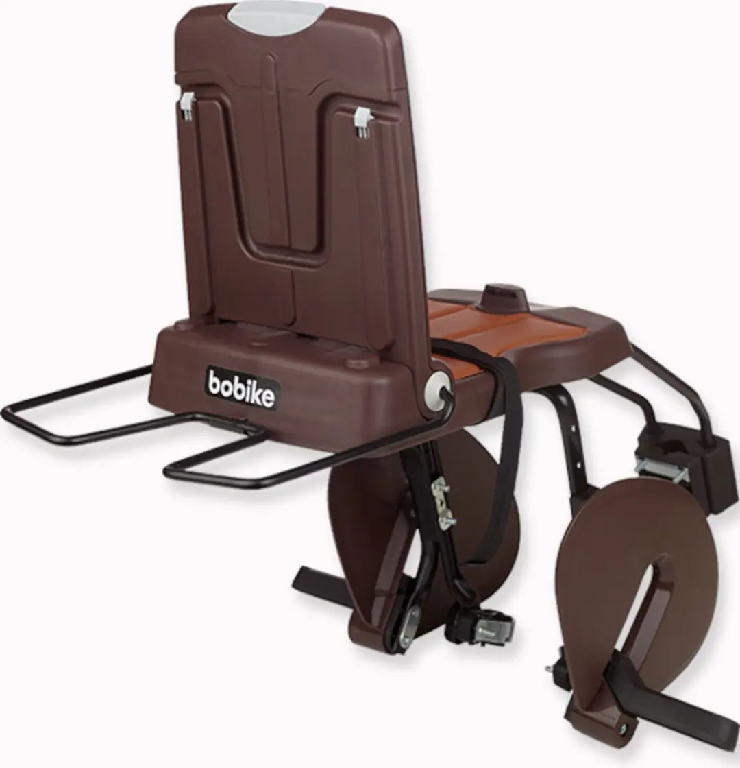 Bobike Classic Junior Plus Fietszitje - tot 35kg - Bruin