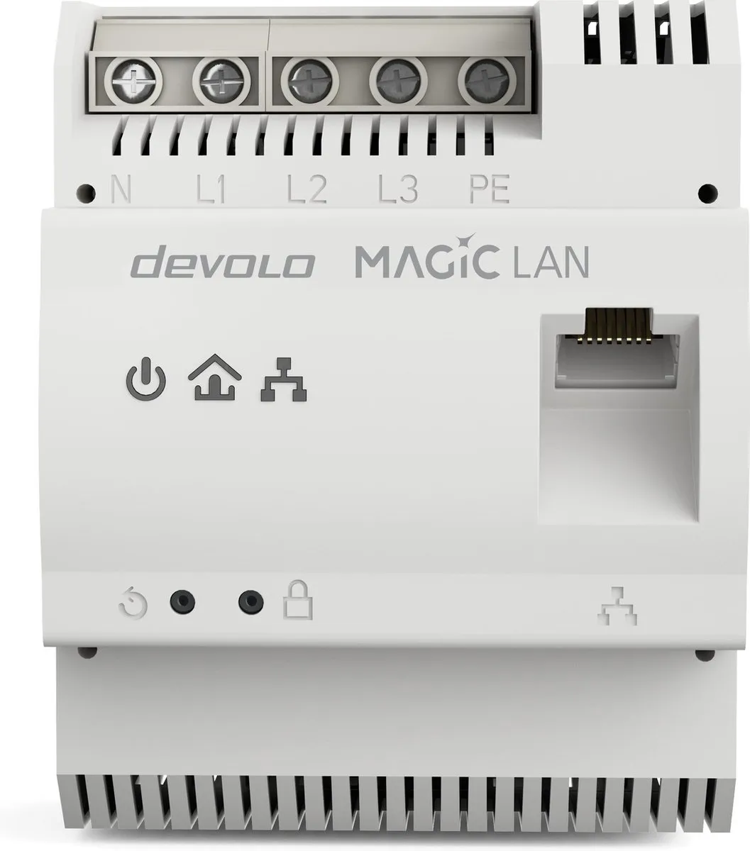 Devolo Magic 2 LAN DINrail 8528 Powerline Adapter