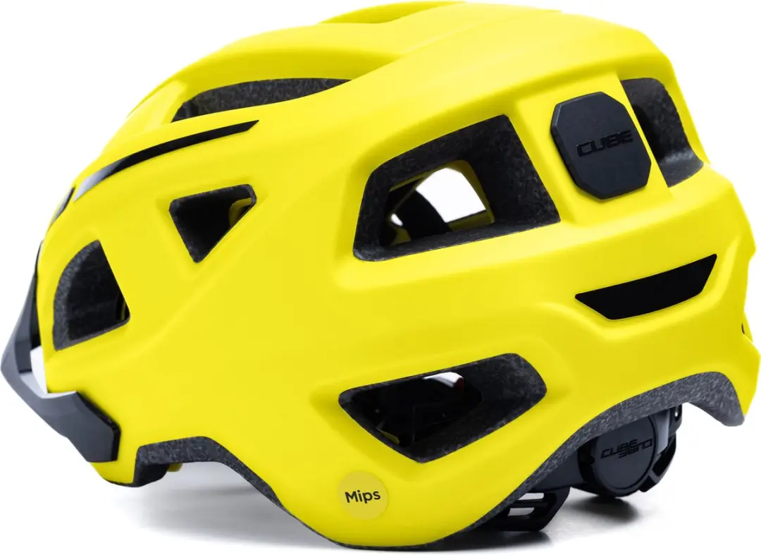 Cube Fleet Fietshelm - 52-57cm - MIPS - Geel