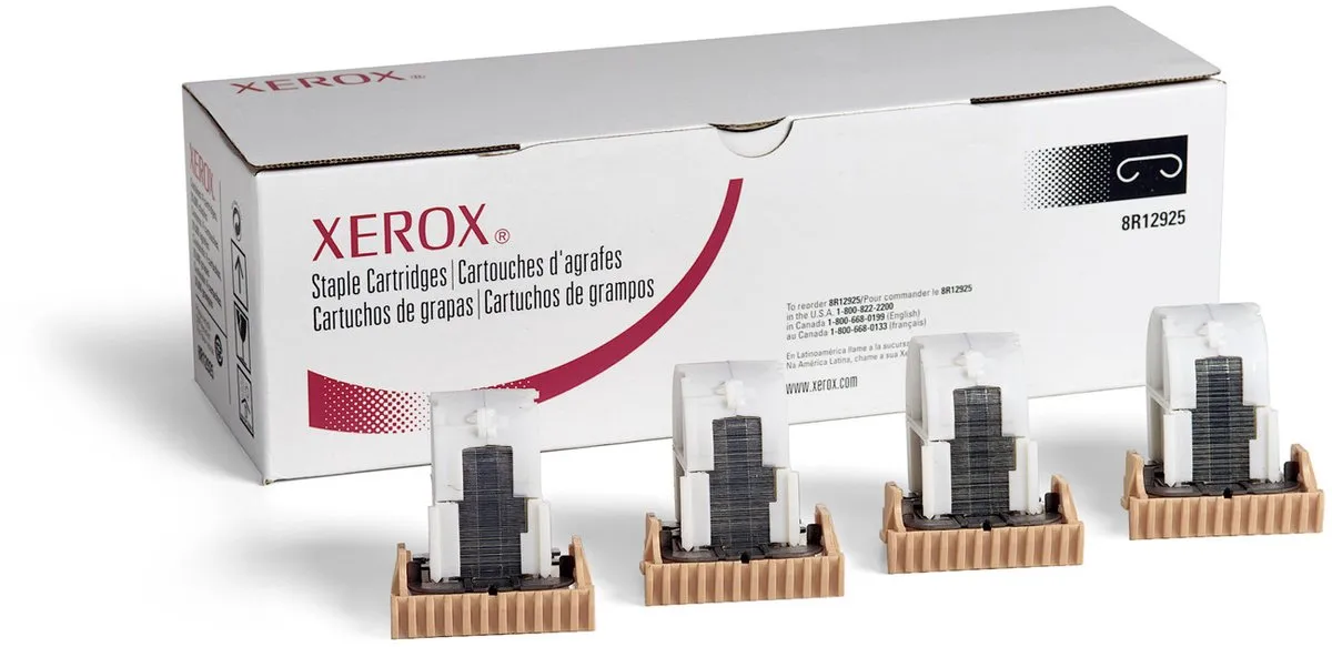 Xerox WorkCentre 78XX/74XX/73XX/DC242/252/260/700 Stapel Cartridge - Wit - afbeelding 2 van 3