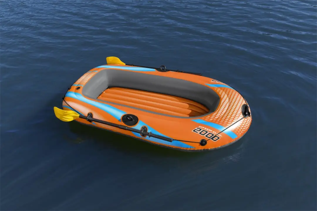 Bestway Kondor Elite 2000 Opblaasboot - 2 Personen - Oranje - afbeelding 6 van 6