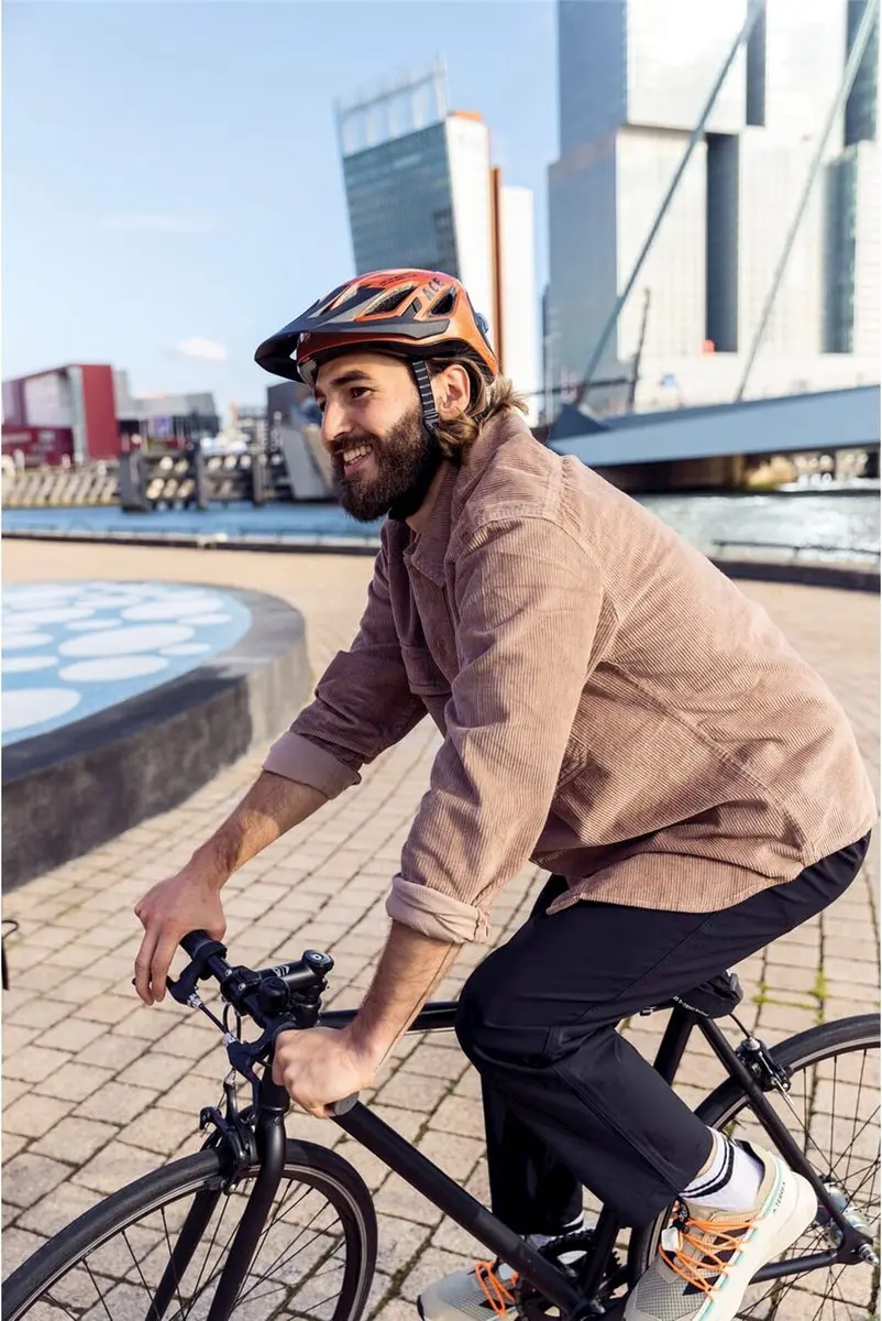 ABUS Urban-I 3.0 ACE Fietshelm - M 52-58cm - Goldfish Orange