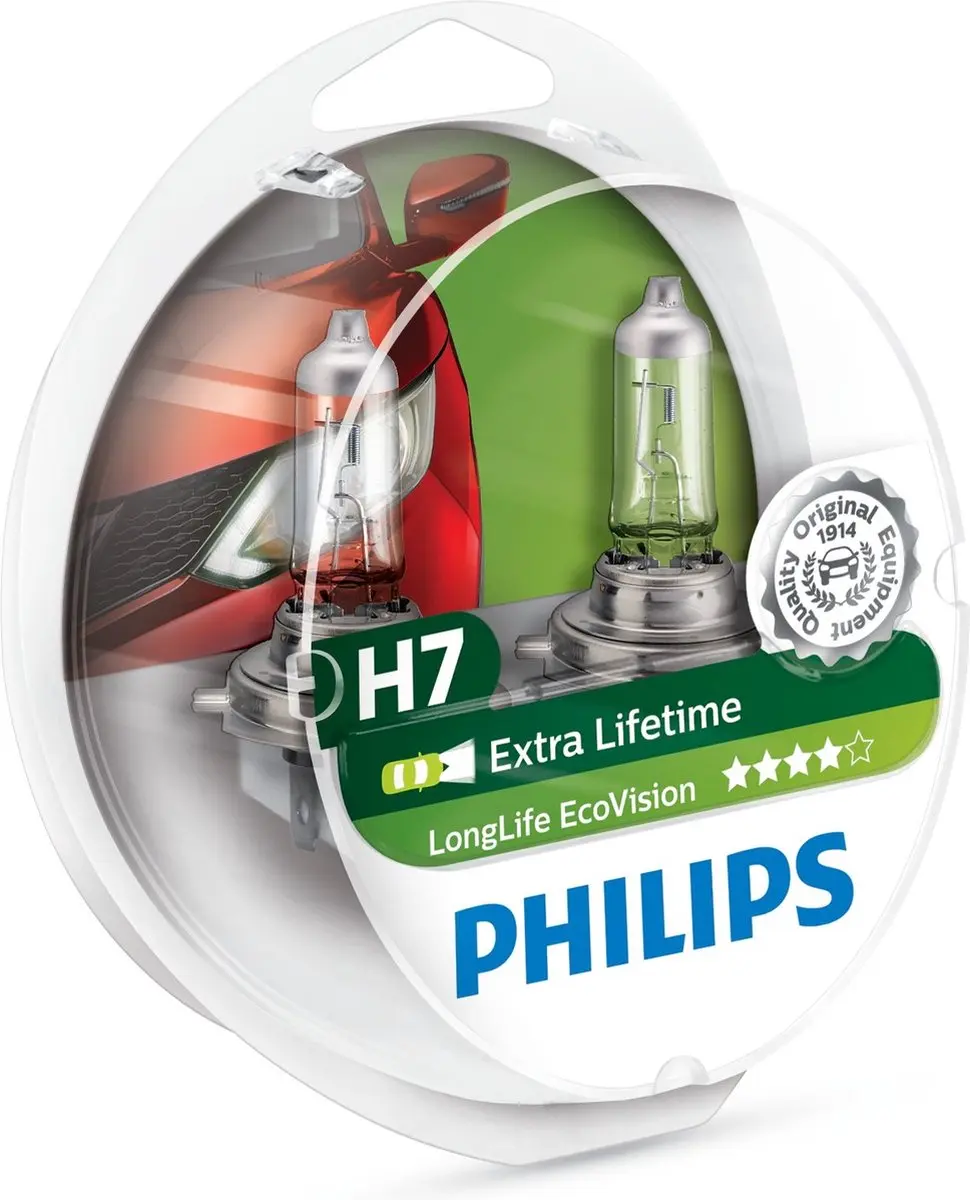 Philips H7 Eco Vision LL 12972 Halogeenlamp