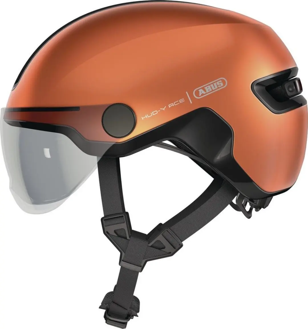 ABUS Hud-Y Ace Fietshelm - Goldfish Orange S