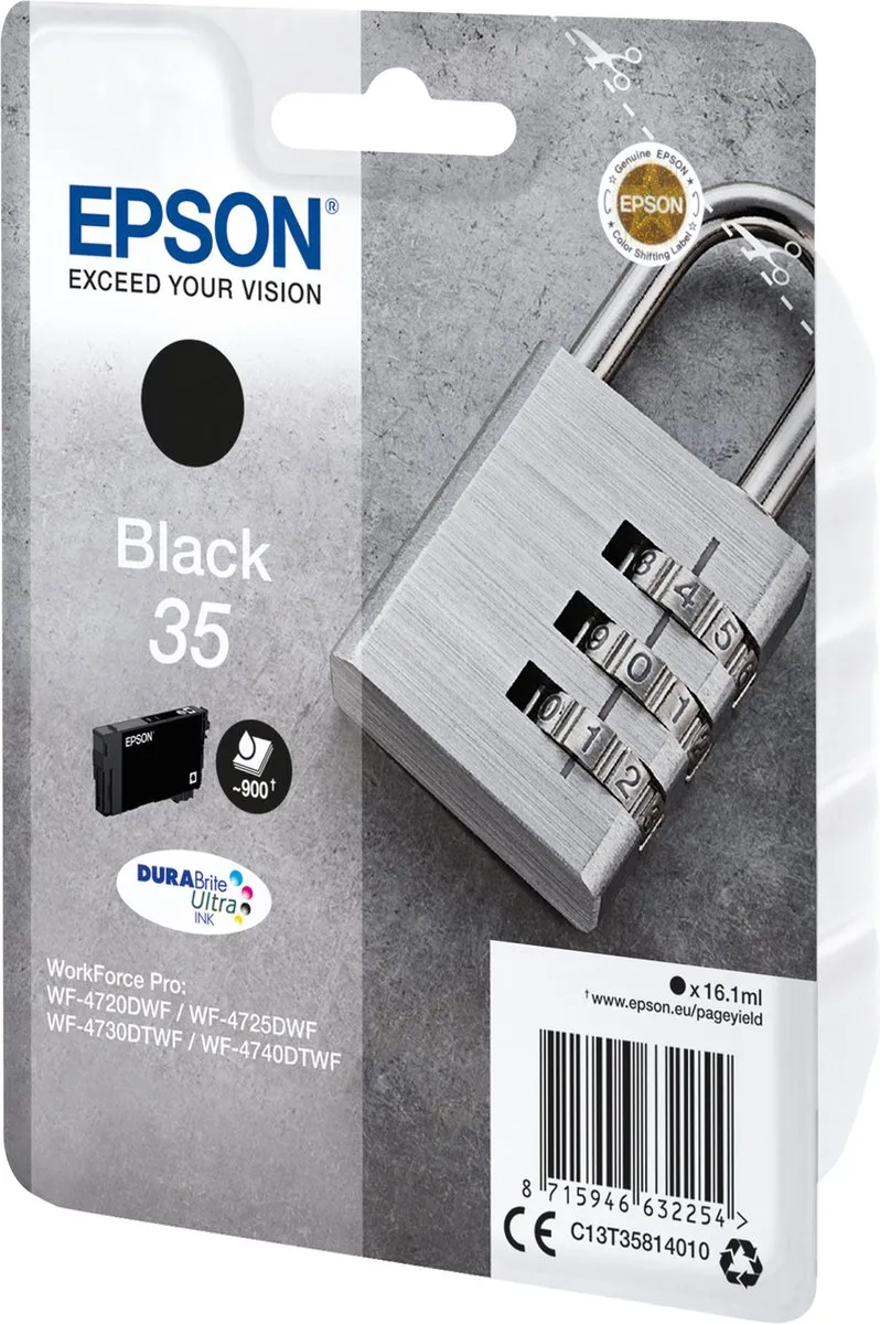 Epson 35 50279260 Inktcartridge - 16ml - Zwart