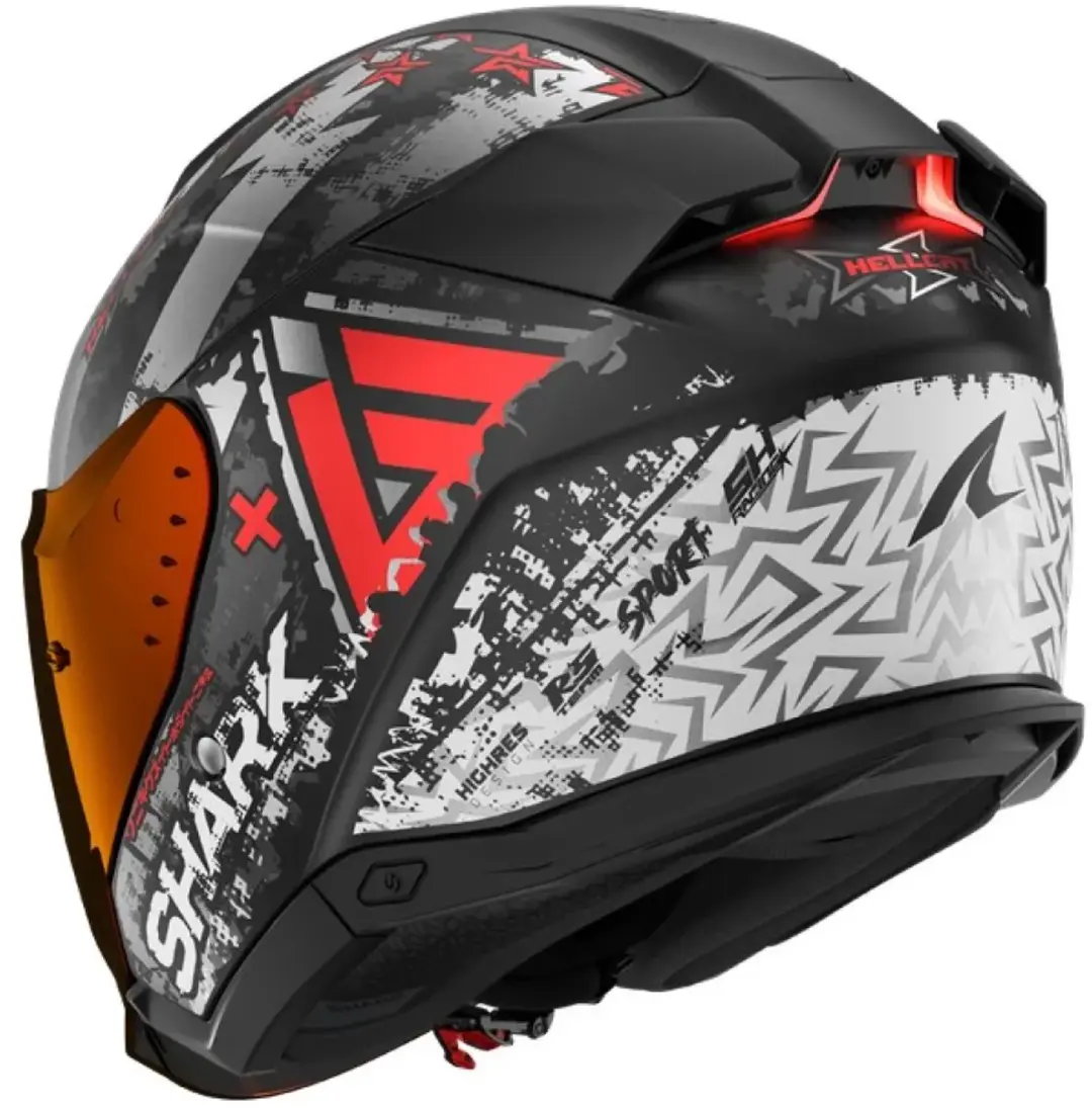 Shark Skwal i3 Jet Hellcat Helm - Maat M - Mat Zwart