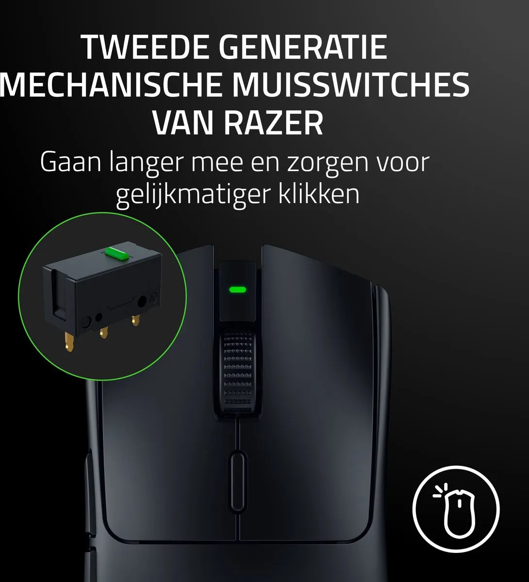 Razer Viper V3 HyperSpeed Draadloze Gaming Muis RZ01-04910100-R3M1 - 30.000 DPI