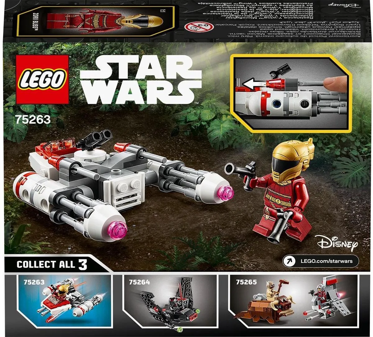 LEGO Star Wars Resistance Y-wing Microfighter 75263 - 2 Onderdelen
