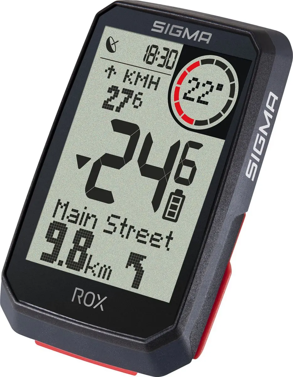 Sigma ROX 4.0 GPS Fietscomputer - Zwart