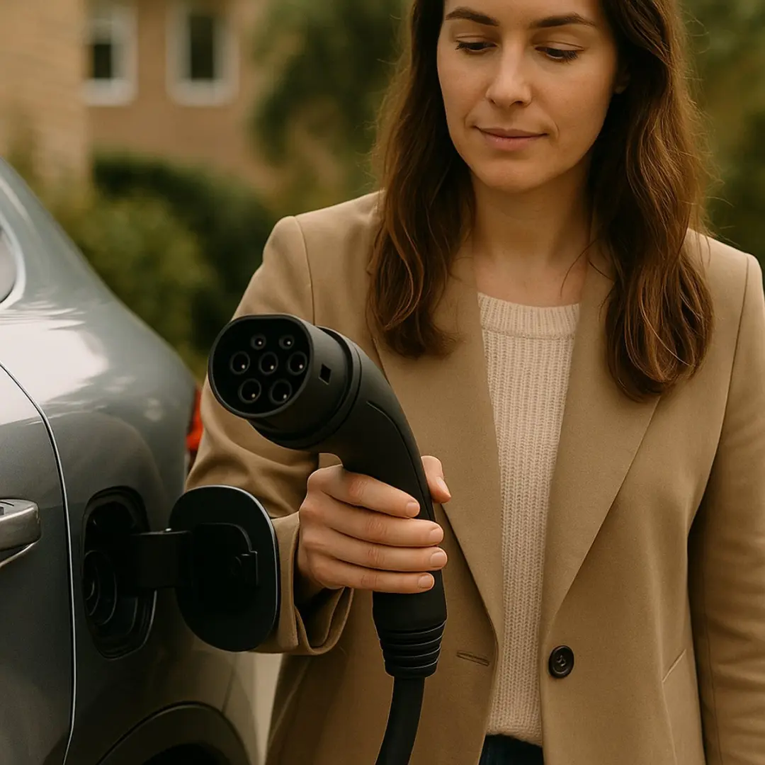 Deltaco e-Charge EV-1215 Oplaadkabel Type 2 - 32A - 5m Zwart