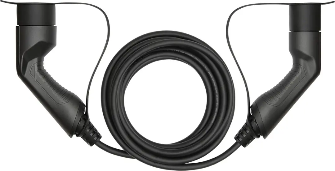 Deltaco e-Charge EV-1215 Oplaadkabel Type 2 - 32A - 5m Zwart